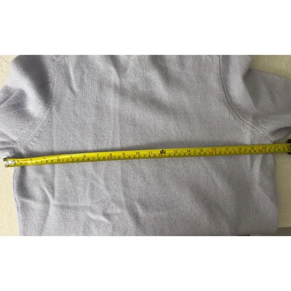 CASHMERE Sweater Serenity Blue Cashmere  XL - Picture 5 of 7